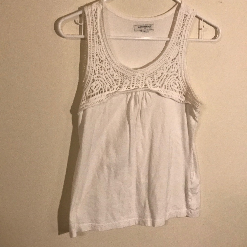 Banana Republic Lace Tank top